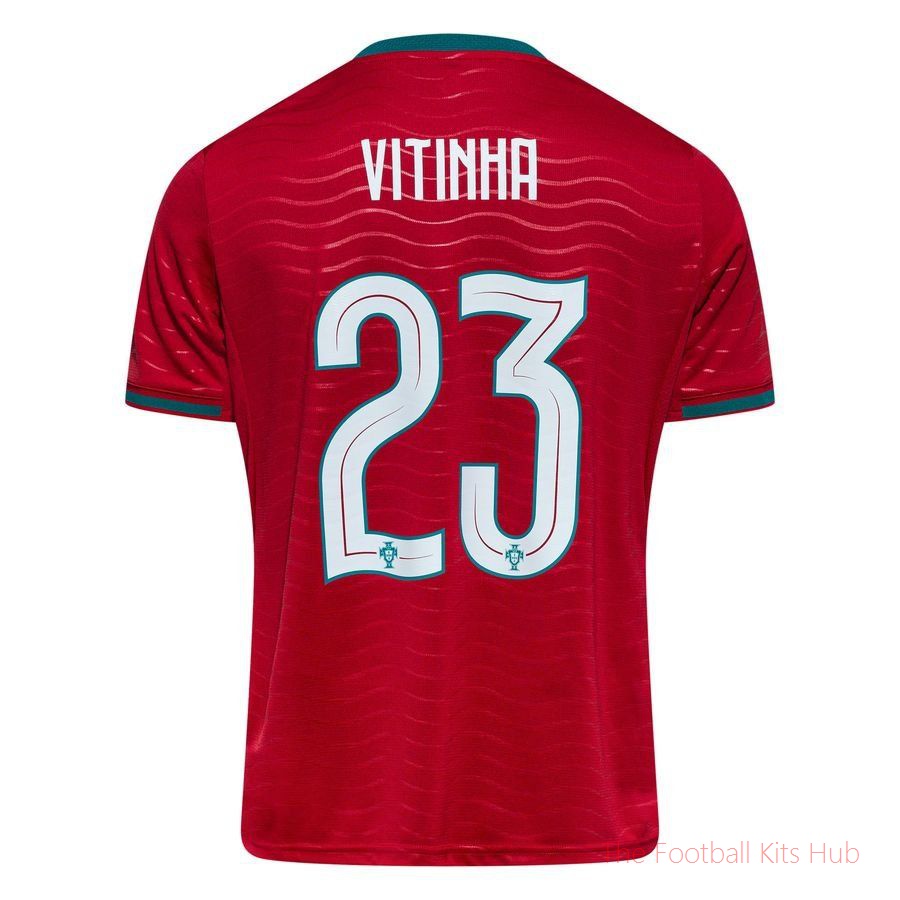 Portugal Home Shirt World Cup 2026 VITINHA 23-unisoccer store