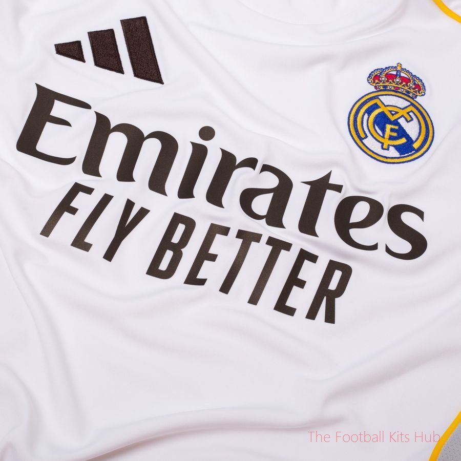 Real Madrid Home Shirt 2025/26 Kids Long Sleeves-unisoccer store