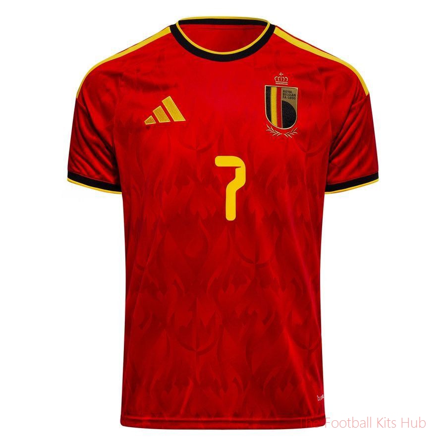 Belgium Home Shirt World Cup 2026 DE BRUYNE 7-unisoccer store