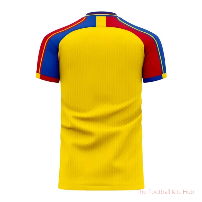 Romania 2025-2026 Home Concept Football Kit (Libero) (MUTU 7)-unisoccer store