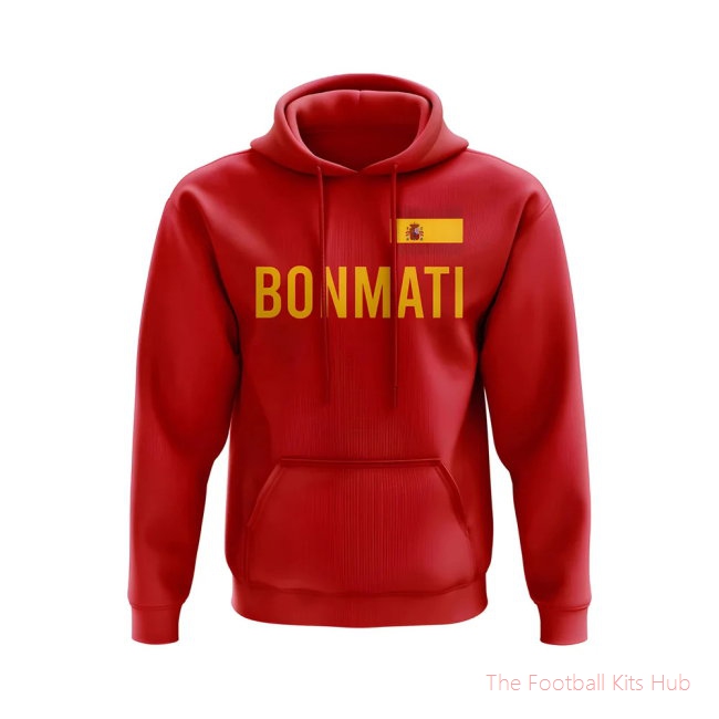 Aitana Bonmati Spain Name Hoody (Red)-unisoccer store