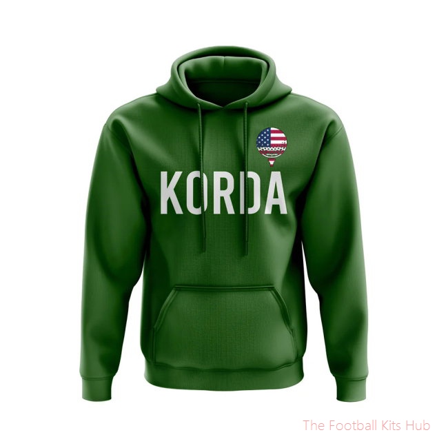 Nelly Korda USA Golf Name Hoody (Green)-unisoccer store