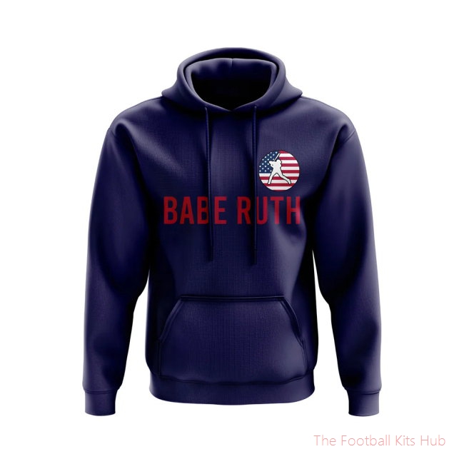 Babe Ruth USA Name Hoody (Navy)-unisoccer store