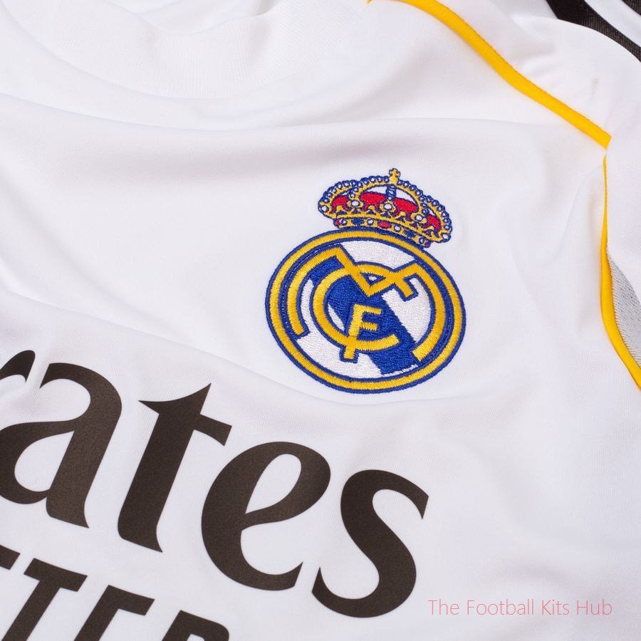Real Madrid Home Shirt 2025/26 Kids Long Sleeves-unisoccer store