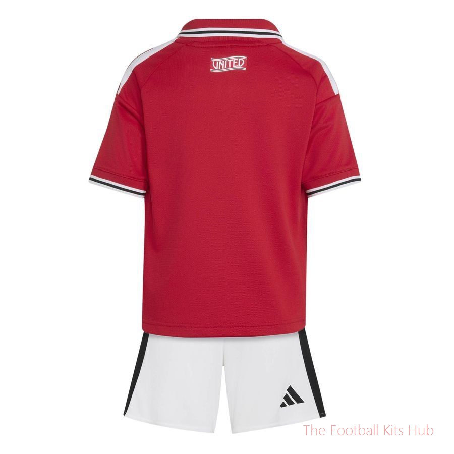 Manchester United Home Shirt 2026/27 Mini-Kit Kids-unisoccer store