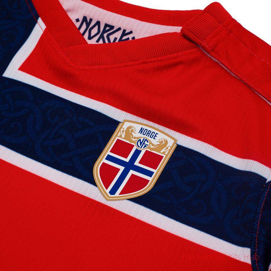 Norway Home Shirt World Cup 2026 Baby-Kit Kids-unisoccer store