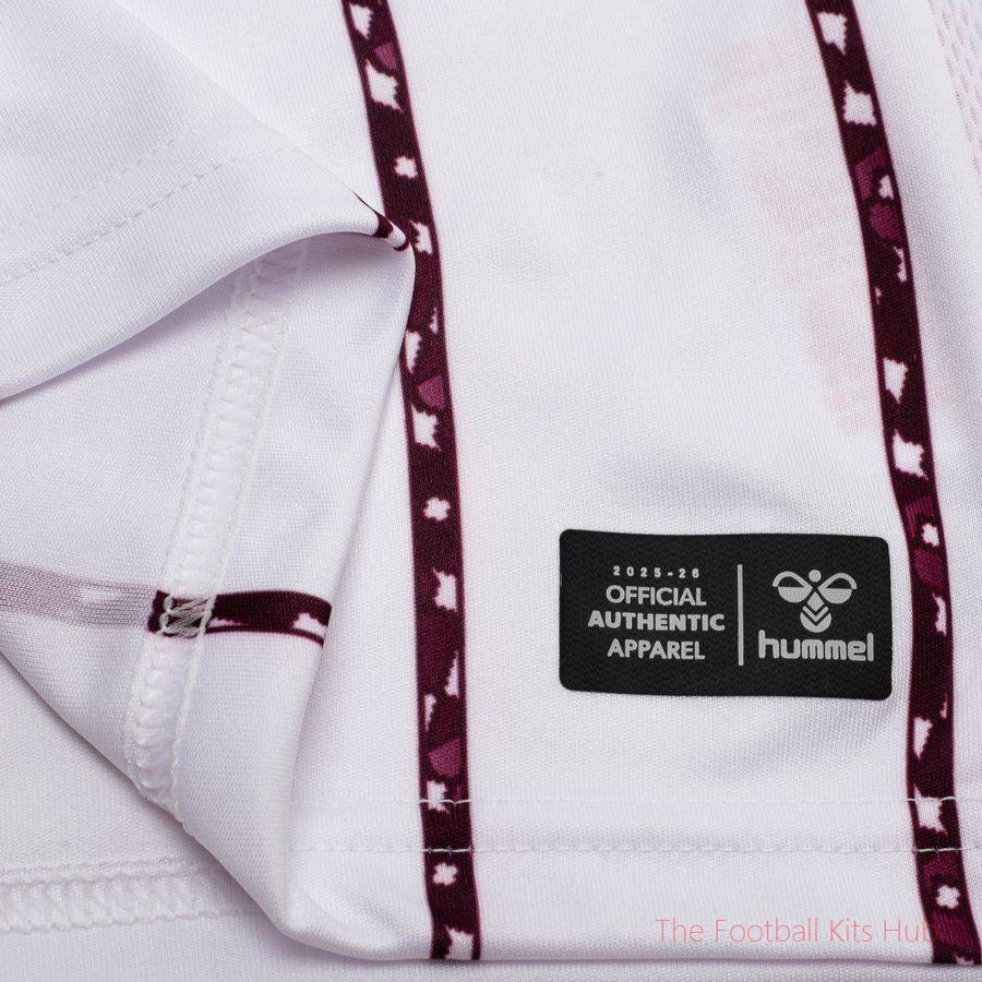 Hearts FC Away Shirt 2025/26-unisoccer store