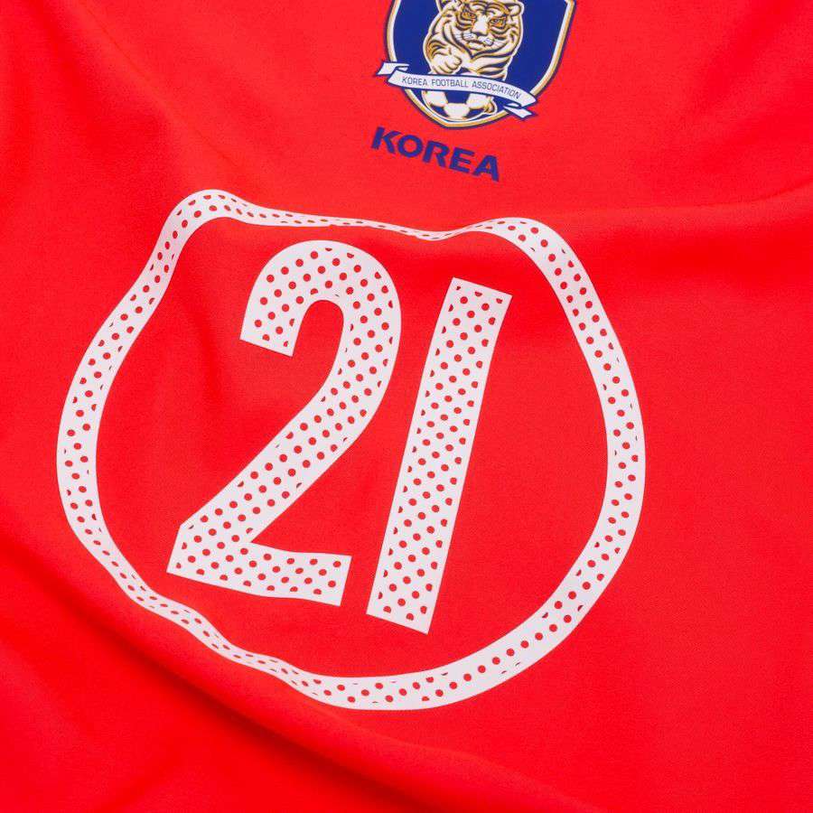 South Korea Home Shirt 2004 Reissue Park Ji-Sung 21-unisoccer store
