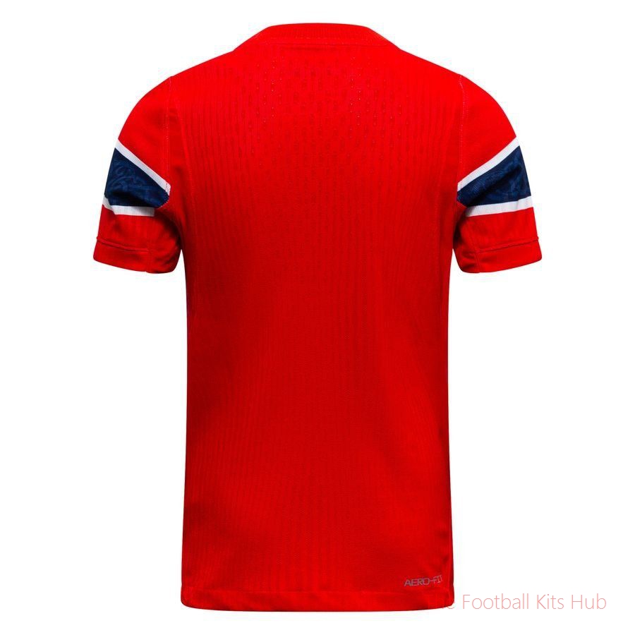 Norway Home Shirt World Cup 2026 Aero-FIT Authentic Kids-unisoccer store