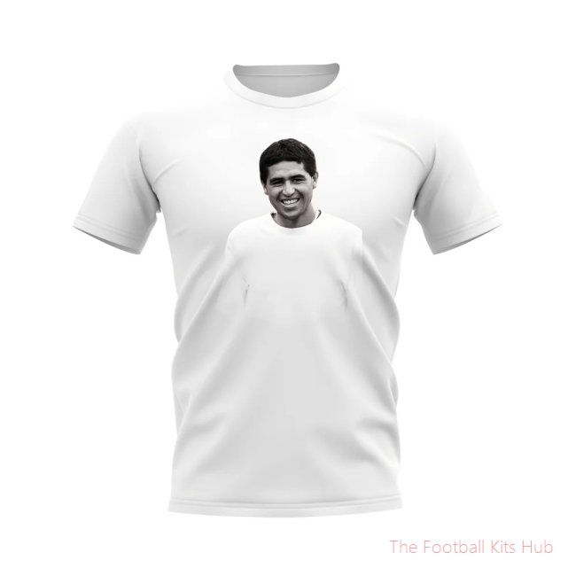 Juan Roman Riquelme Legend T-Shirt (White)-unisoccer store