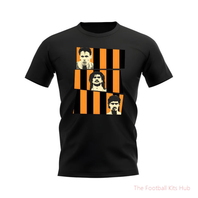 van Basten Gullit Rijkaard Holland T-Shirt (Black)-unisoccer store