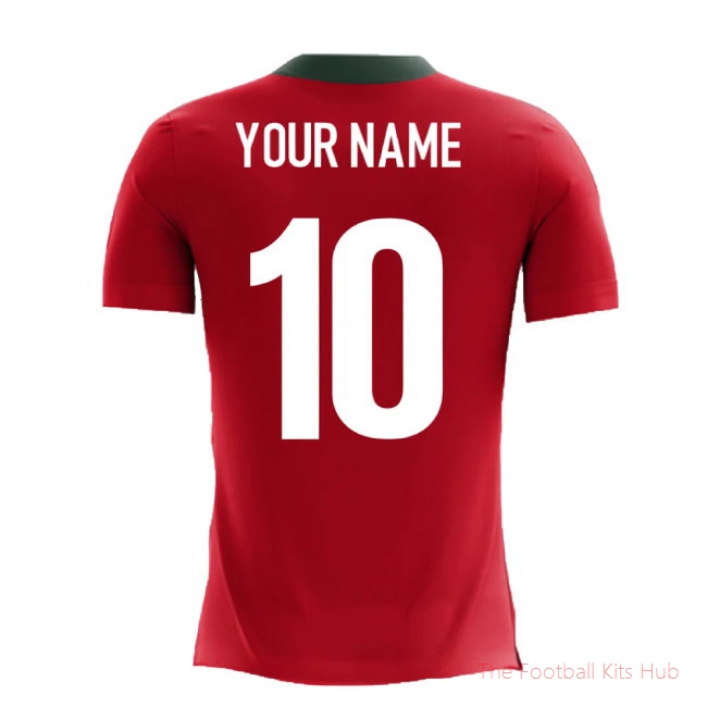 2025-2026 Portugal Airo Concept Home Shirt (Your Name) -Kids-unisoccer store