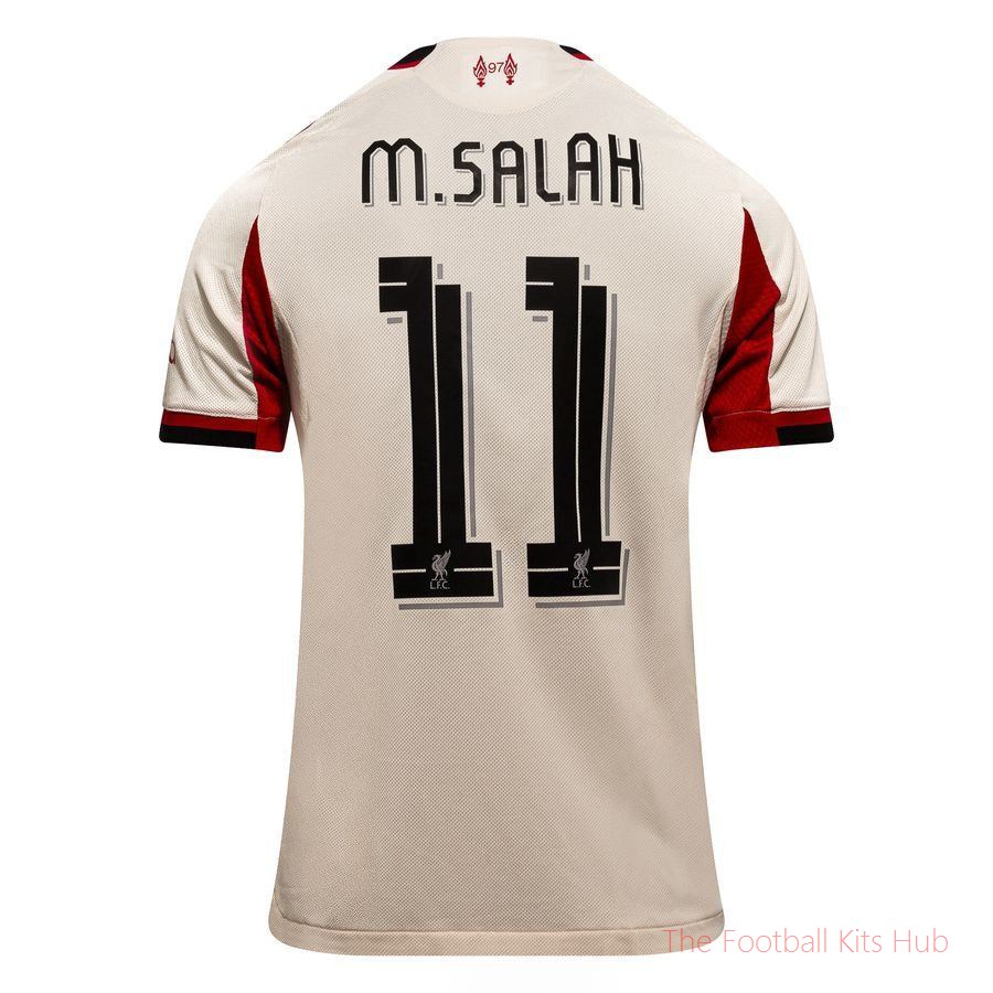 Liverpool Away Shirt 2025/26 Champions League M.SALAH 11 Kids-unisoccer store