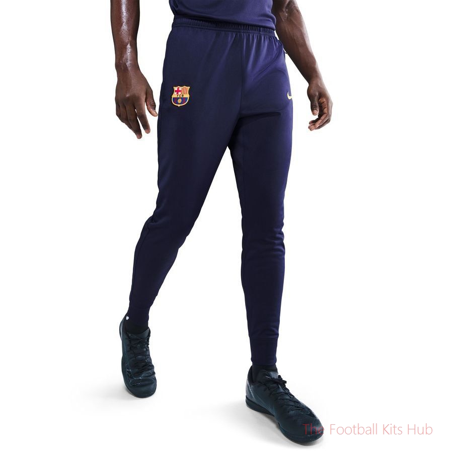Barcelona Track Pants Dri-FIT Strike - Imperial Purple/Midwest Gold-unisoccer store