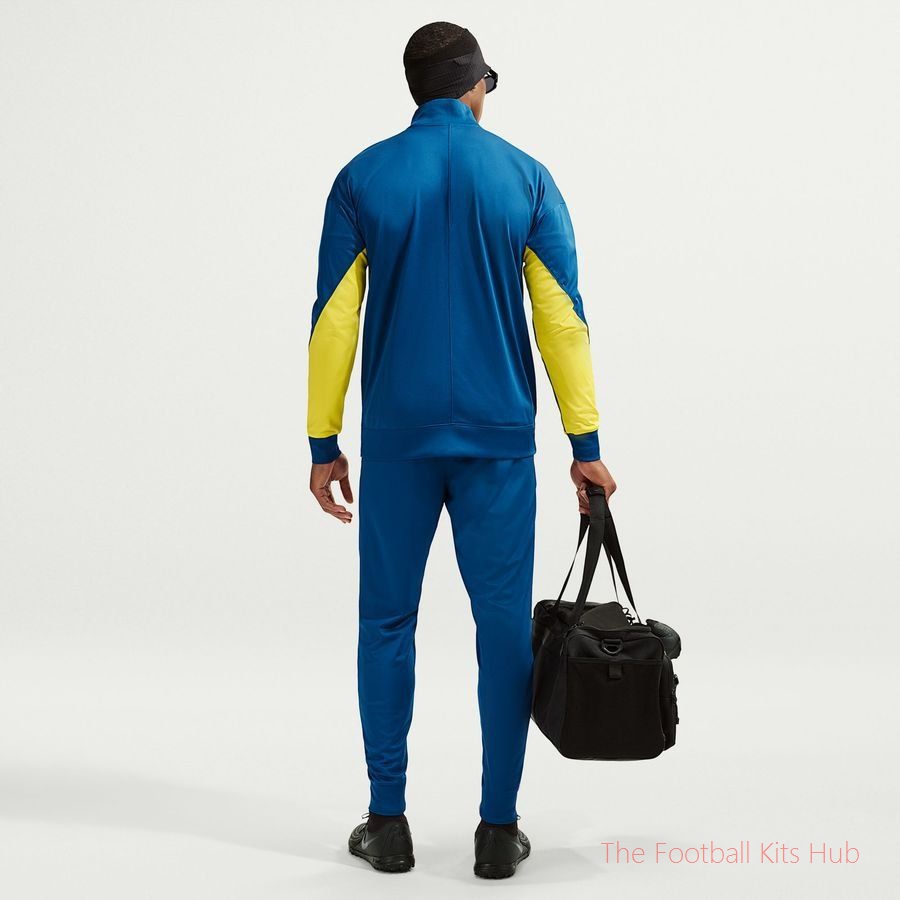 Barcelona Tracksuit Dri-FIT Strike - Gym Blue/Opti Yellow-unisoccer store
