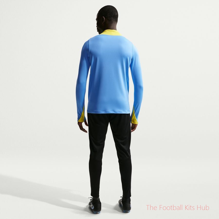 Barcelona Training Shirt Dri-FIT Strike Drill - University Blue/Opti Yellow-unisoccer store
