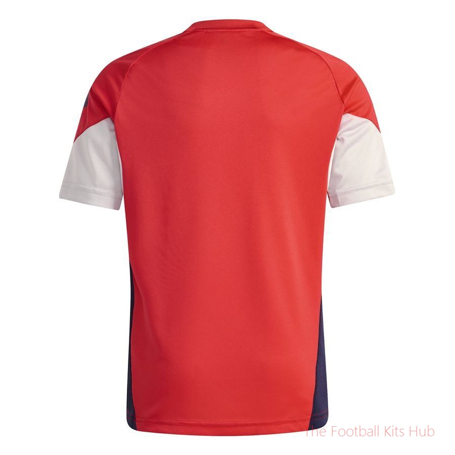 Bayern München Training T-Shirt Tiro 25 - Hi-Res Red Kids-unisoccer store