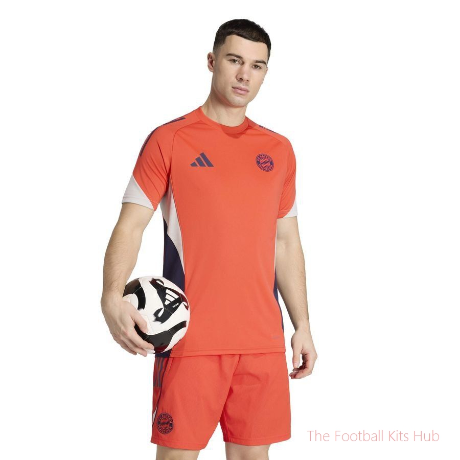 Bayern München Training T-Shirt Tiro 25 - Hi-Res Red-unisoccer store
