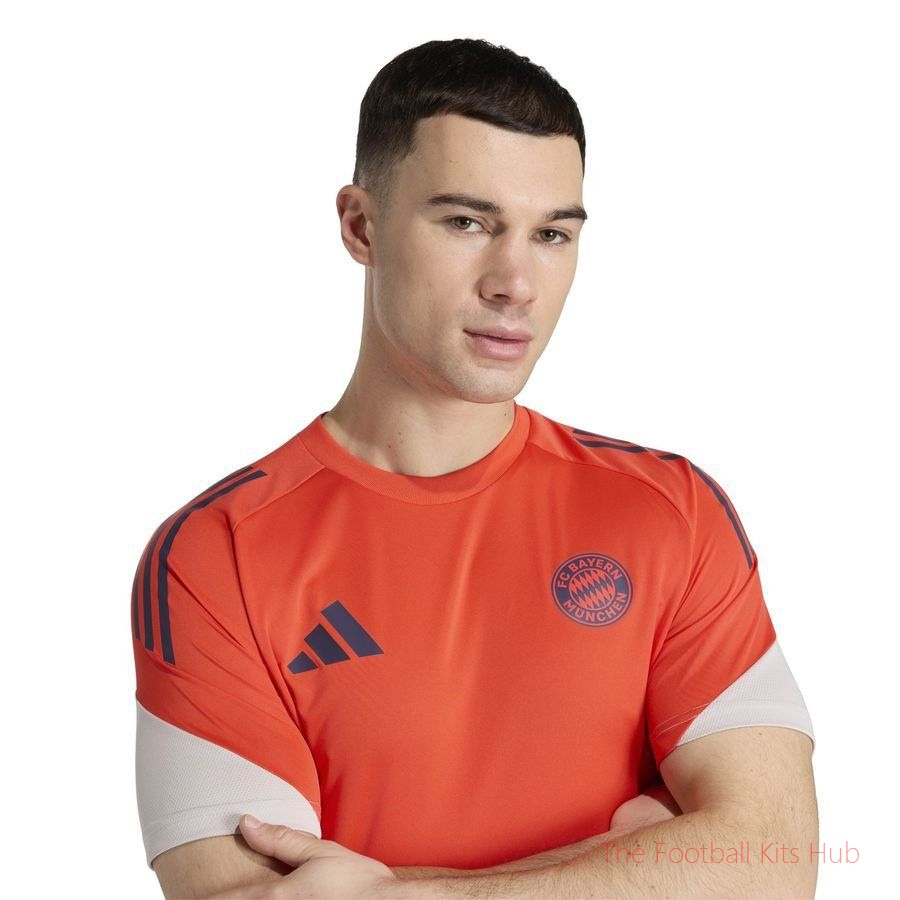 Bayern München Training T-Shirt Tiro 25 - Hi-Res Red-unisoccer store