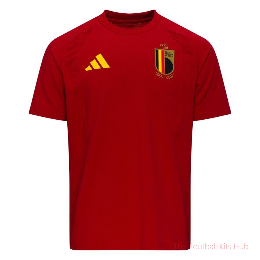 Belgium T-Shirt Tiro 26 Travel World Cup 2026 - Team Power Red-unisoccer store