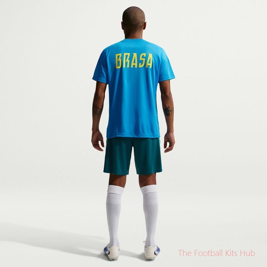 Brazil Training Shorts Dri-FIT Strike World Cup 2026 - Geode Teal/Light Menta/Midwest Gold-unisoccer store