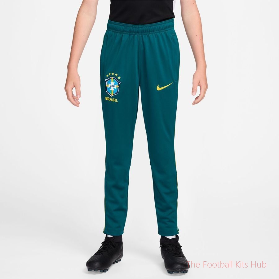 Brazil Training Trousers Dri-FIT Academy Pro World Cup 2026 - Geode Teal/Light Menta/Midwest Gold Kids-unisoccer store
