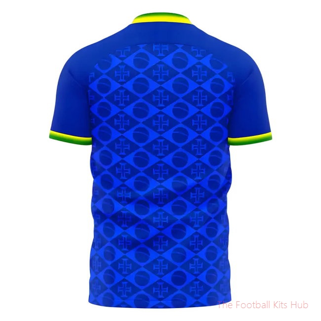 Brazil 2021-2022 Away Concept Football Kit (Fans Culture)-unisoccer store