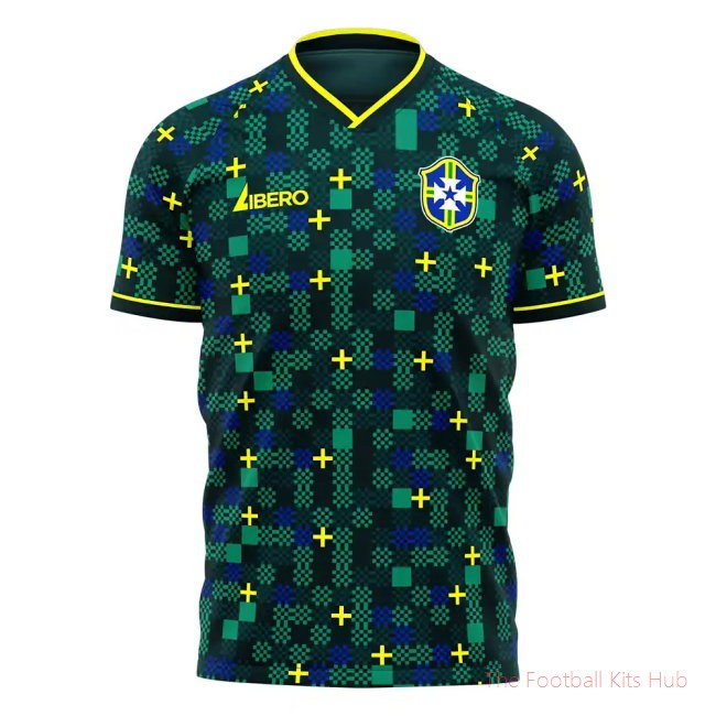 Brazil 2025-2026 Third Concept Football Kit (Libero)-unisoccer store