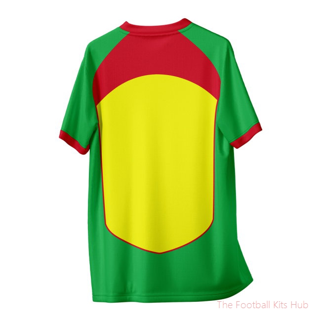 Cameroon 1990 Vintage Style Concept Shirt Adult Short Sleeve-unisoccer store