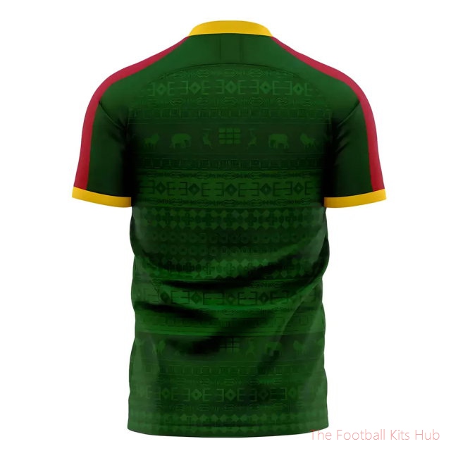 Cameroon 2025-2026 Home Concept Football Kit (Libero) (ABOUBAKAR 10)-unisoccer store