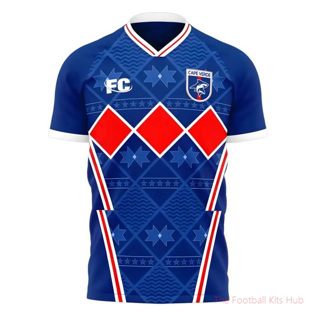 Cape Verde 2021-2022 Home Concept Kit (Fans Culture)-unisoccer store