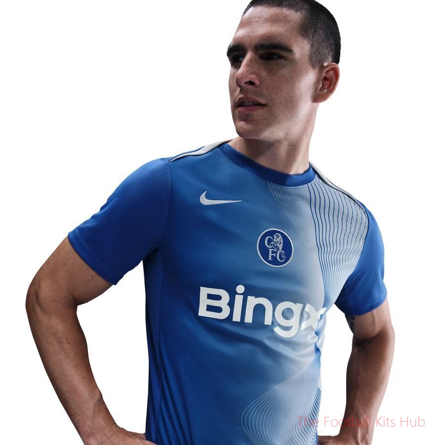 Chelsea Training T-Shirt Dri-FIT Academy Pro Pre Match 3rd - Game Royal/Field Silver-unisoccer store