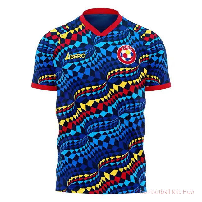 Colombia 2025-2026 Fourth Concept Football Kit (Libero) (FALCAO 9)-unisoccer store