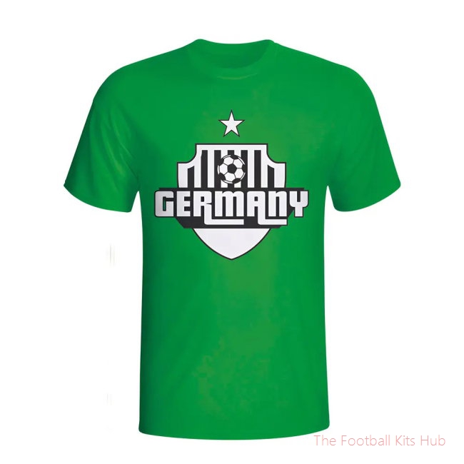 Germany Country Logo T-shirt (green) - Kids-unisoccer store