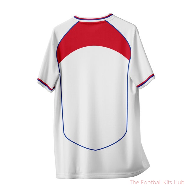 Croatia 1998 Vintage Style Concept Shirt (Libero) Adult Short Sleeve-unisoccer store