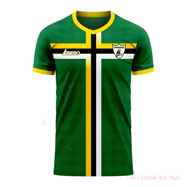 Dominica 2025-2026 Home Concept Football Kit (Libero) - Womens-unisoccer store