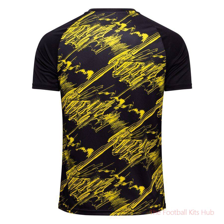 Dortmund Training T-Shirt Pre Match - PUMA Black/Faster Yellow-unisoccer store