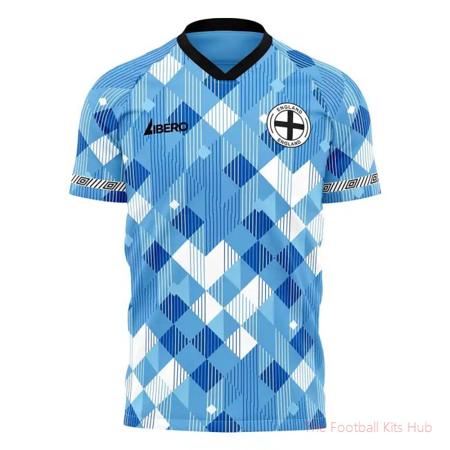 England 1990 Third Concept Football Shirt (Libero)-unisoccer store