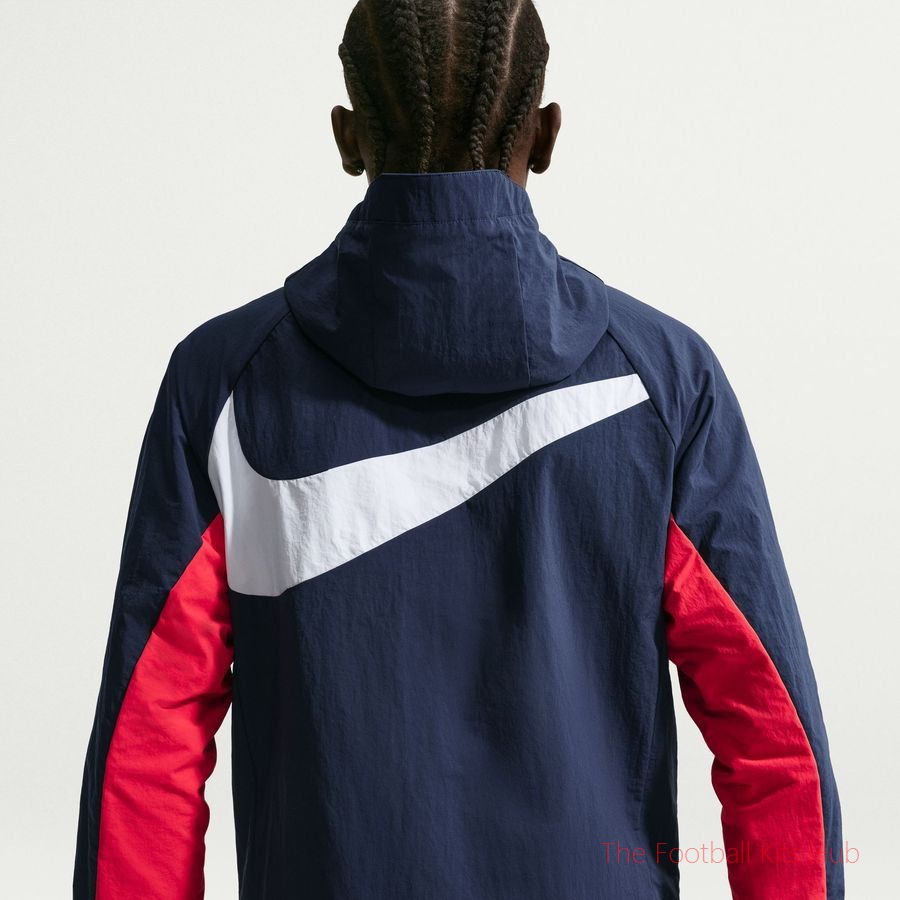 England Training Jacket Dri-FIT AWF Woven World Cup 2026 - Obsidian/Speed Red/White-unisoccer store