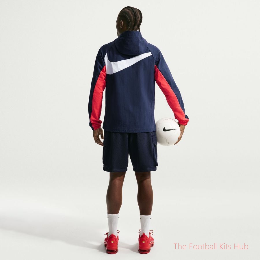 England Training Jacket Dri-FIT AWF Woven World Cup 2026 - Obsidian/Speed Red/White-unisoccer store