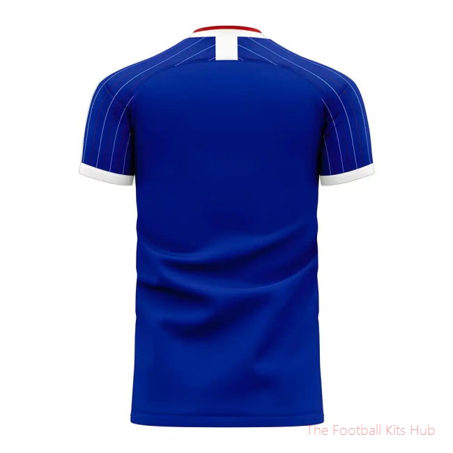 France 2025-2026 Home Concept Football Kit (Libero) - Womens-unisoccer store