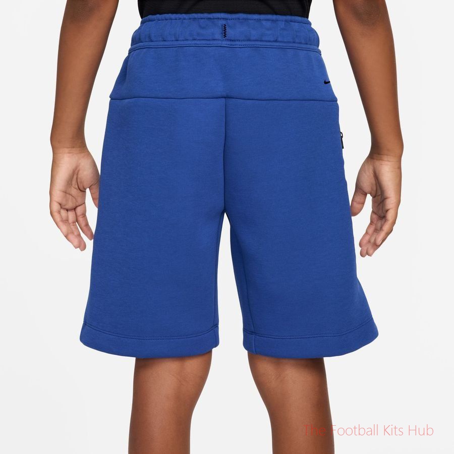 France Sweat Shorts NSW Tech Fleece World Cup 2026 - Game Royal/Metallic Copper Kids-unisoccer store