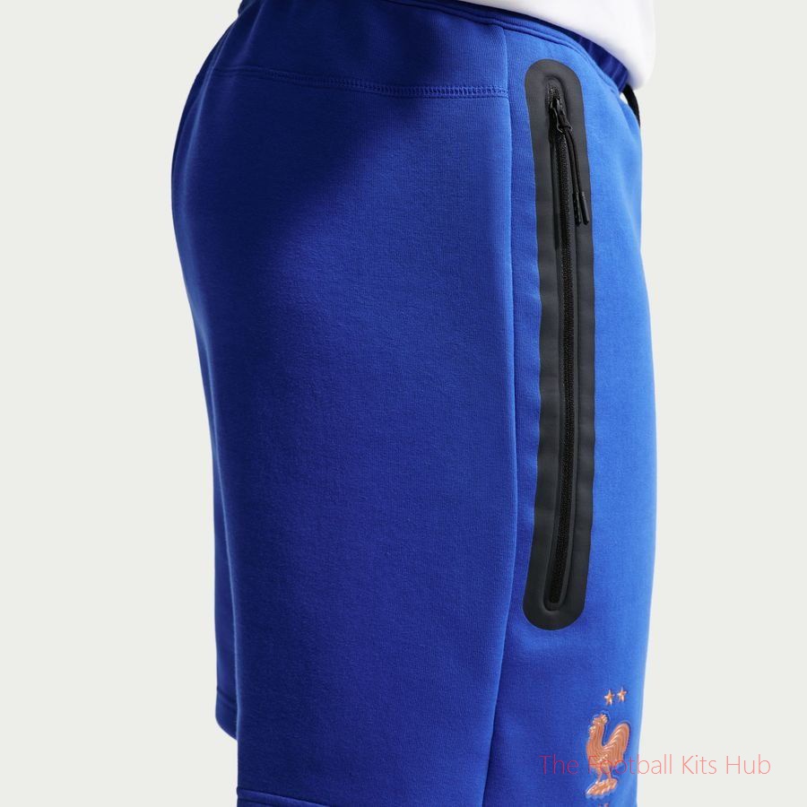 France Sweat Shorts NSW Tech Fleece World Cup 2026 - Game Royal/Metallic Copper-unisoccer store