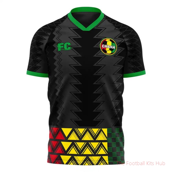 Ghana 2022-2023 Away Concept Football Kit (Fans Culture) (Your Name)-unisoccer store