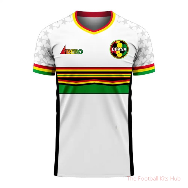 Ghana 2025-2026 Home Concept Football Kit (Libero) (Your Name)-unisoccer store