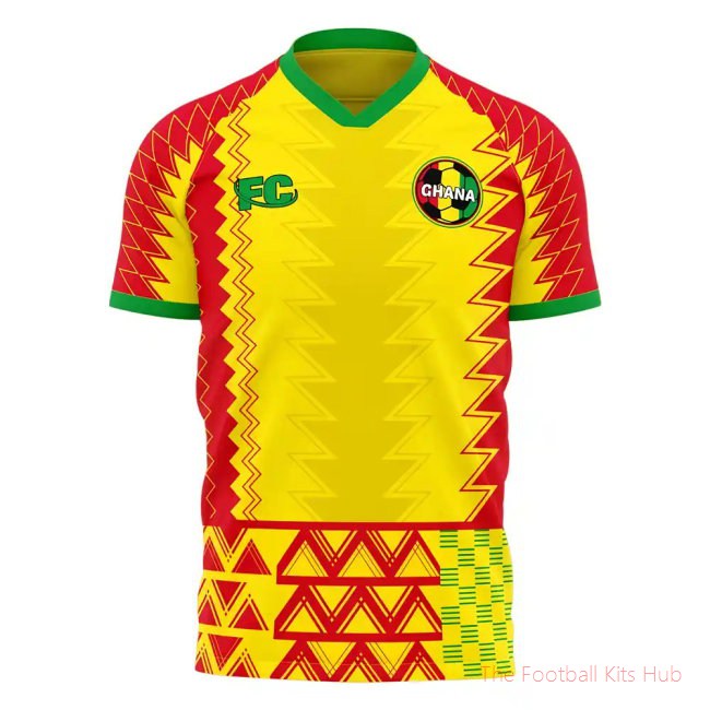 Ghana 2022-2023 Home Concept Football Kit (Fans Culture) (Your Name)-unisoccer store