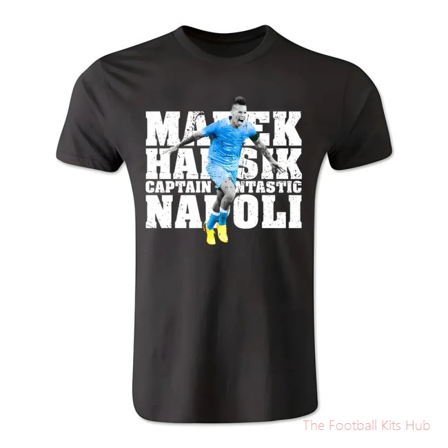 Marek Hamsik Captain Fantastic T-Shirt (Black)-unisoccer store