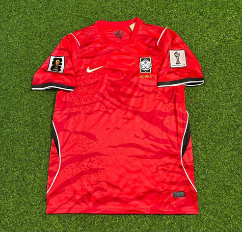 South Korea Home Retro Soccer Jersey 2026 Red | Hwang In-Beom Edition
