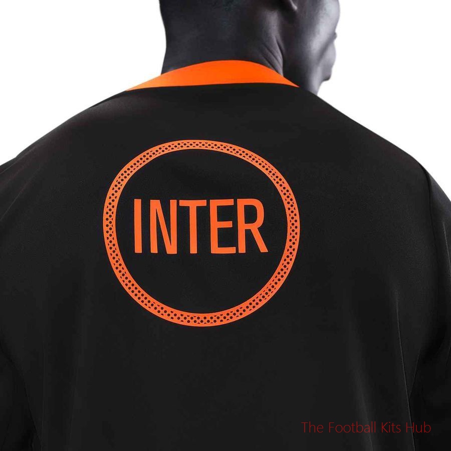 Inter Training T-Shirt Dri-FIT Academy Pro Pre Match 3rd - Black/Thunder Blue/Safety Yellow-unisoccer store