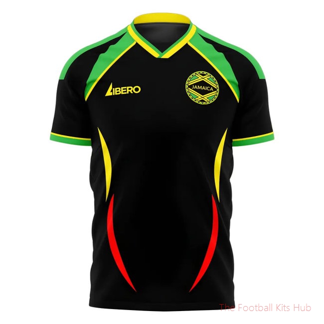 Jamaica 2006 Style Away Concept Shirt (Libero)-unisoccer store